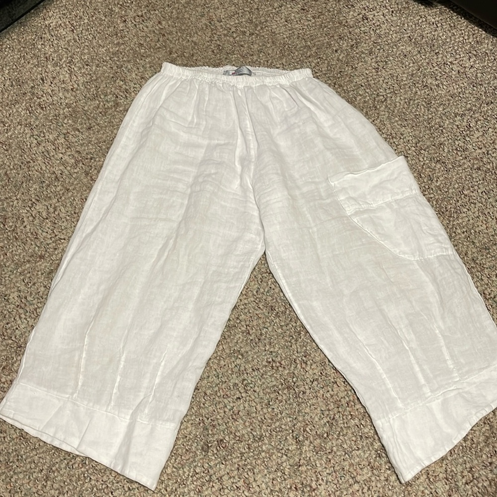 100% linen Tina Stephens pant